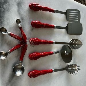 Farmhouse rustic cooking utensils